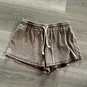 Cool toned brown shorts